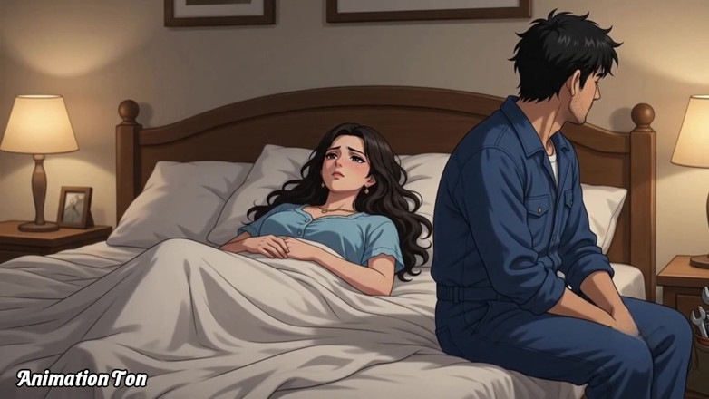 AnimationTon: Ingresso inaspettato del meccanico in camera da letto. Animazione 2d hindi