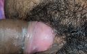 Riya Bonguus: Indiana peluda molhada buceta creme saindo enquanto fode lentamente