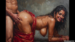 Hornysexes: Geetha Bhabhi curang pada suaminya dengan bapa mertuanya
