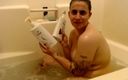TLC 1992: Super dove, handvoll shampoo haare waschen nach