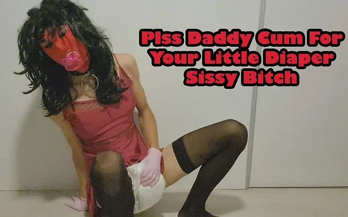 Abi Yinger: Plss Daddy Cum For Your Little Diaper Sissy Bitch