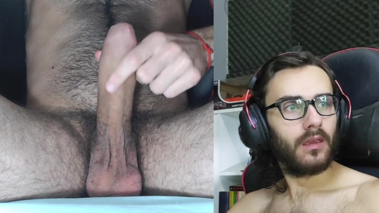 LapijARG: Masturbace s velkým penisem 4 minuty, podívejte se na tvář rozkoše
