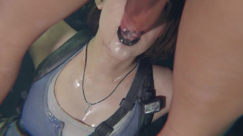 Velvixian 3D: Jill hot boquete desleixado