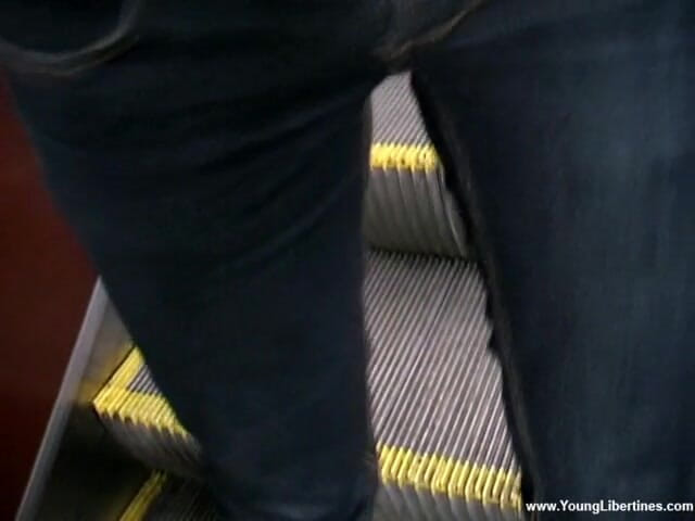 Young Libertines: Blowjob on a subway