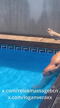 Steamy Poolside Affair