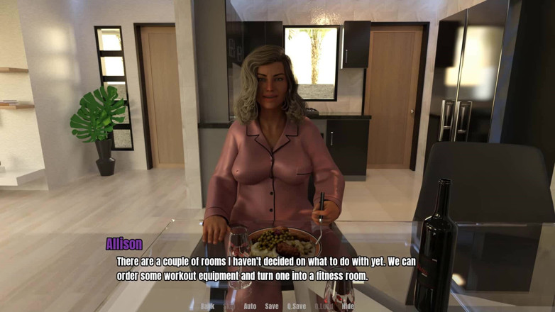 Dirty GamesXxX: Grandmas house: dinner with sexy mature MILF ep.4