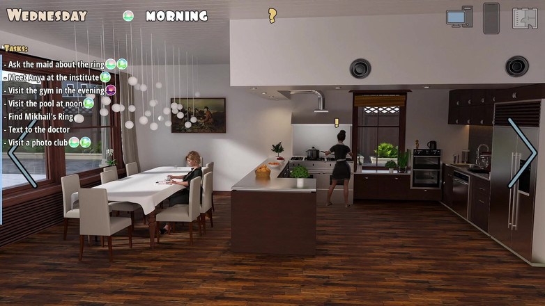 Gaming vision: My Cute Roommate 2 Gamplay with Sex Scene Part 2