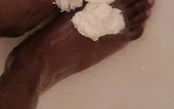 Roseblue2: Whipped cream on my feet