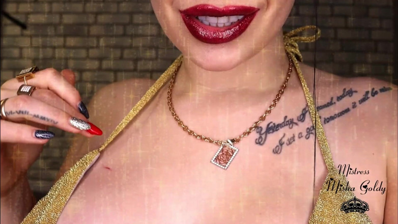 Goddess Misha Goldy: クリック、クリック、クリック、私のクリップ!あなたは私のクリップ中毒です Junkie