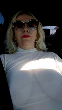 Driver Teasing 6 - Velká prsa během cestování