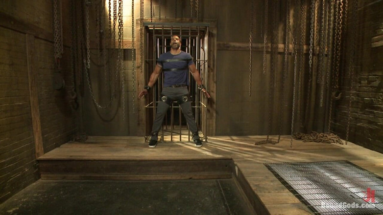 Bound gods: Christian Wilde Beats, Torments, and Fucks His Body Builder Captive