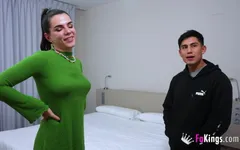 Amazing Busty Shemale Jessica Kate Wants a Good Stud Upon Her Followers