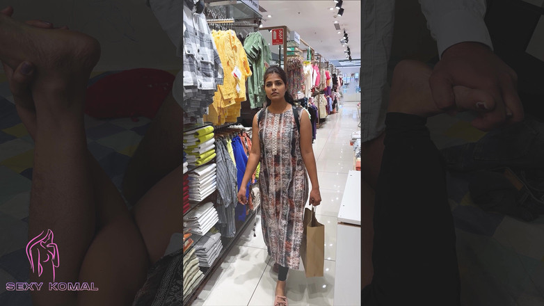 Couplegoldx: Komal Was Shopping in the Mall, There She Saw Her...