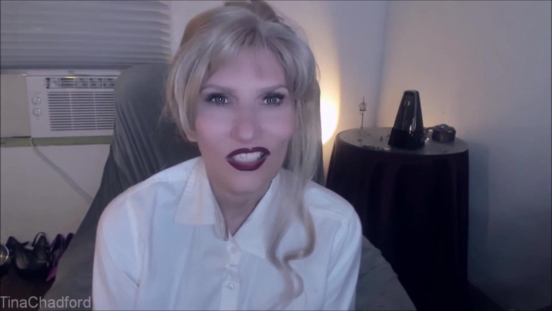Mistress Chadford: Кероване коучингове декольте поклоняється господині Чедфорд