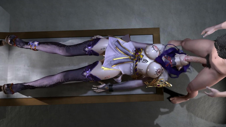 Why fuck so hard: 3D asijská manželka s velkými prsy se sexy šaty podvádí s...