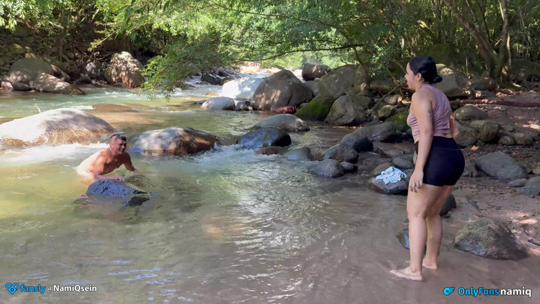 NamiQsein: Ditemui Mengongkek Sungai Oleh Jiran