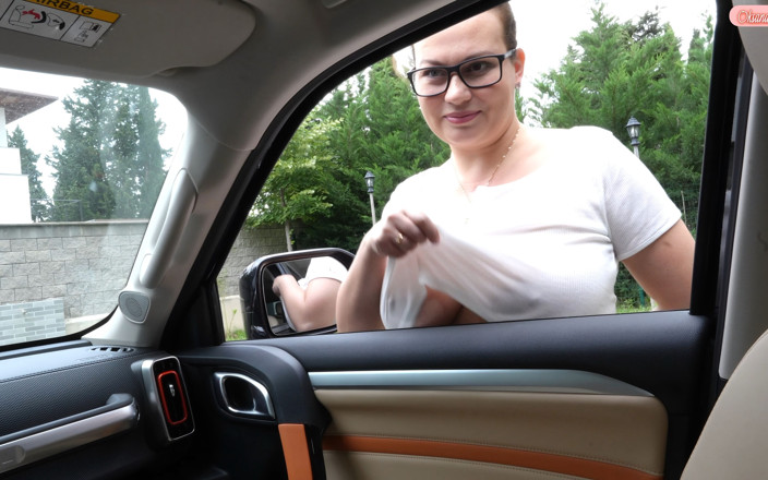 Oksana_Katysheva: Slut Wife Sucks Huge Cock of a Stranger in the...