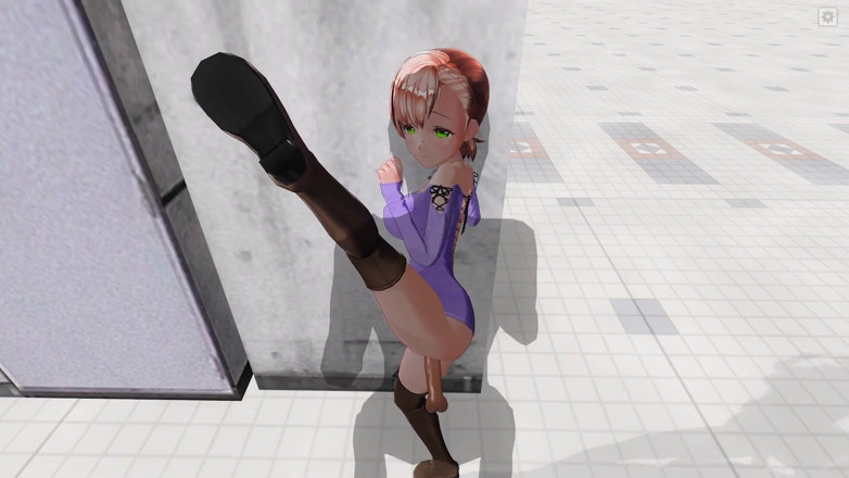 H3DC: 3D HENTAI Conheceu uma amante em um shopping center e...