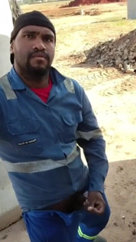Before Heading Home, the Worker Gets a Quickie at the Construction Site.