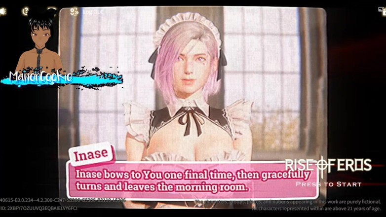 Manor Cookie: Rise of Eros - capitolul 1 - Întâlnirea erosului și distracție cu Inase