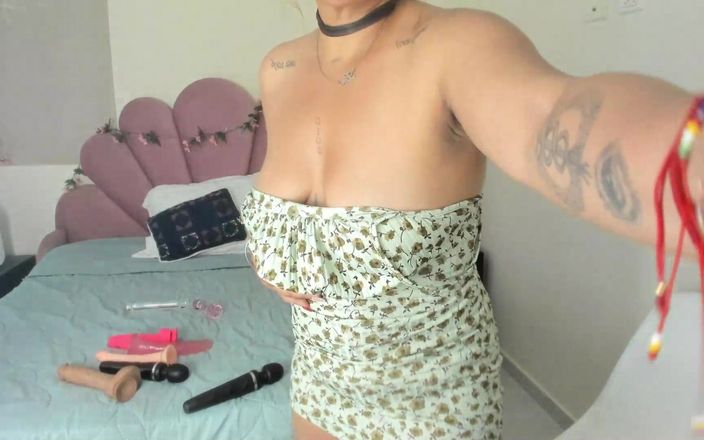 Yessika Baker: Masturbação sexo nu show milf