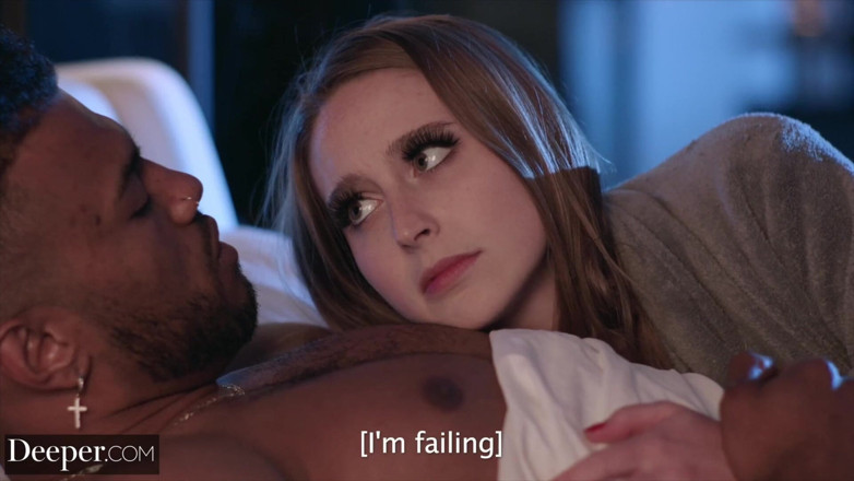 Deeper: Profondo. Laney & troy hanno un'intensa cosa a tre con lena...
