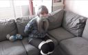Restricting Ropes: Luna grey - nanny gefesselt und mit klebeband geknebelt
