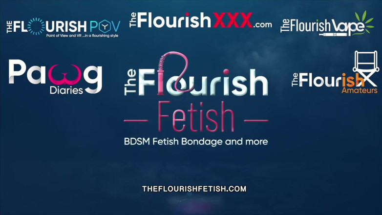 The Flourish XXX: Meela clothespins fetish BDSM POV then gets BBC