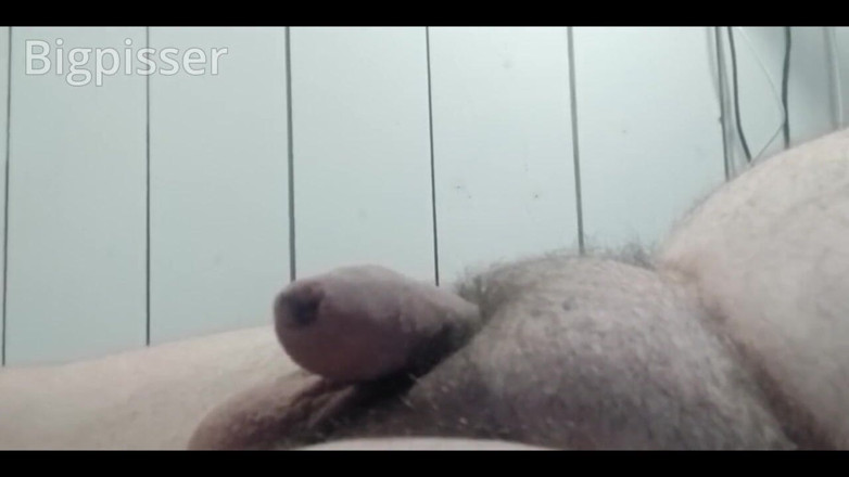 Big Pisser: Watch Me Stroke My Hot Uncut Cock Untill I Shoot...