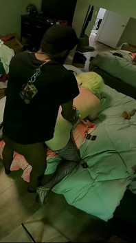 Part 1 - Young Black Wolfman Fucks Candy Ass Sissy with Big Cock Extender Sleeve