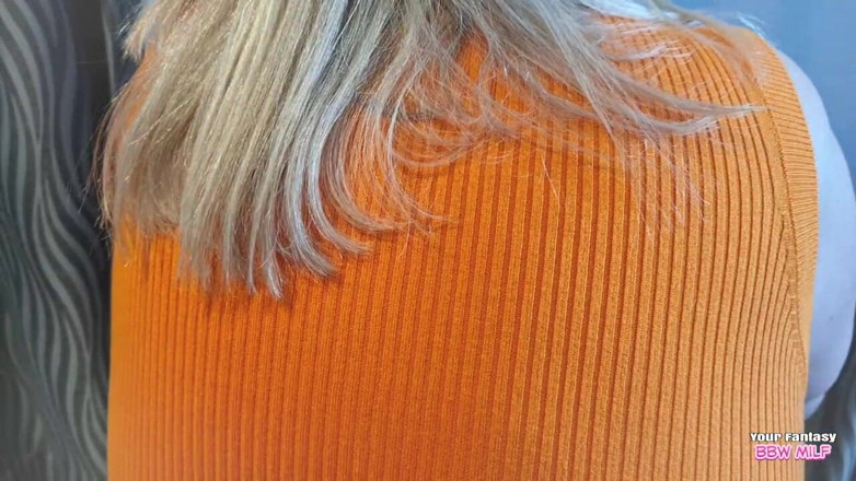 BBW_Wife: Mijn grote tieten morsen overal (eigengemaakte natuurlijke Bigtits rijpe tante bbw_wife)