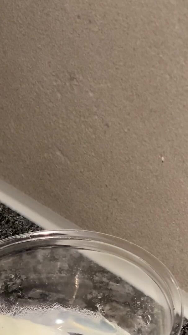 Cold Cum Melting (time-lapse)