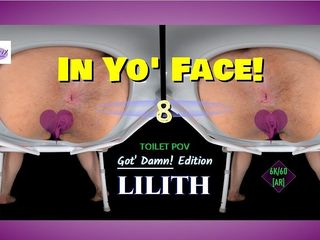 Ebony VR Solo's HD Non-VR Scenes: Na cara de você! Vol. 8 [hd]- Grossa porto-riquenha grandona banheiro pov