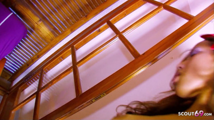 Full porn collection: Horny Latina teen jade with hairy pussy fucked secretly by...