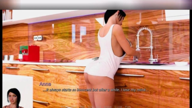 3DXXXTEEN2 Cartoon: Anna se murdărește în grădina lui Alfred. Sex cu desene animate...