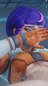 Juno Overwatch 3D - Double Penetration Tight Asshole Gangbang Gone Wrong Hardcore Animation