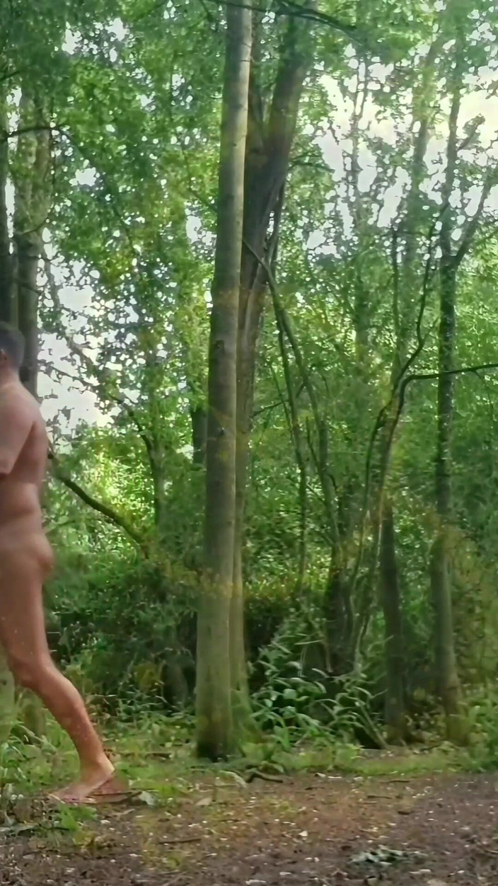 MaleModel: Fully Naked Walk in a Forest