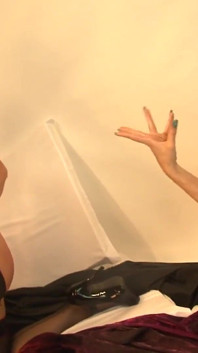 Two lesbian friends always eager and excited to masturbate their hot tight pussies together