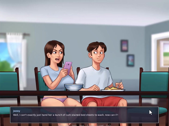 Johannes Gaming: Summertime saga - Jenny me dio una paja en transmisión en...