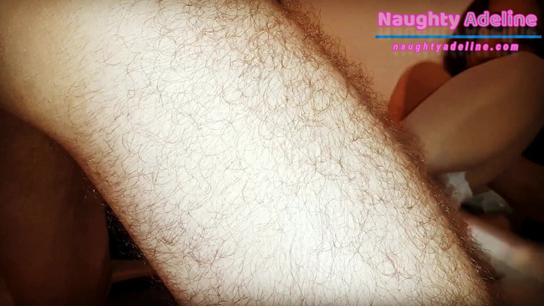 Naughty Adeline: Наградил его очком для хорошего траха