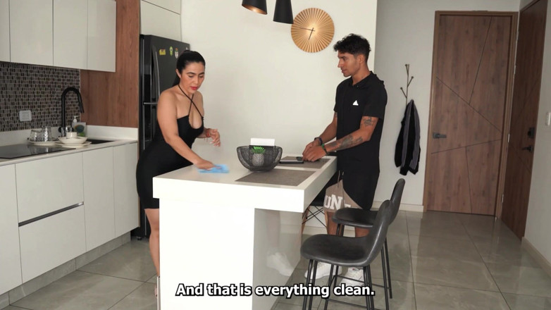 Thiago Lopez: Young Man Asks the Maid Girl for a Special Job...