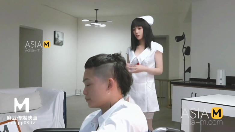 ModelMedia Asia: ModelMedia Asia-Pielęgniarka przychodzi do mojego domu-Xun Xiao-MMZ-028-Najlepszy oryginalny azja film...