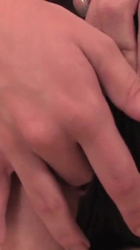 Man with Big Dick Smashes Tight Pussy of a Nasty Chick After She Plays with Herself