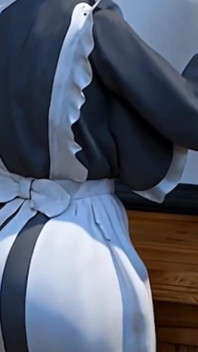 Sexy Curvy Caribbean Maid