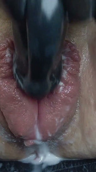 Multiple Creamy MILF Orgasms - Huge Labia Pussy Pumping & Masturbation