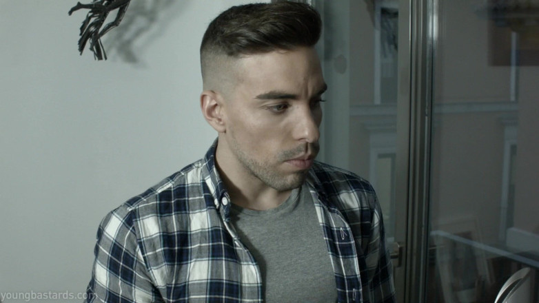 Young Bastards: Fuck Machine Master Josh Feeds Geo His Big Load