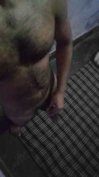 Standing and Stroking My Dick in Nurse's Room