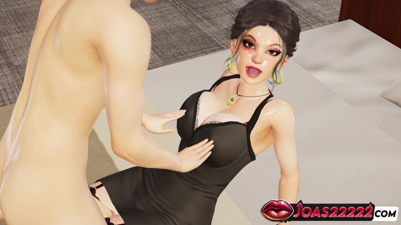 Joas22222: Rule34 MILF Mila hentai 3d - bermain tetek besar merintih, melancap dildo,...