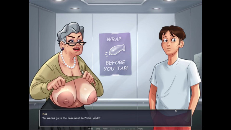 LewdArcade: Summertime saga terry &amp; mayor rump &amp; Roz animation collection [parte 35] gioco di...