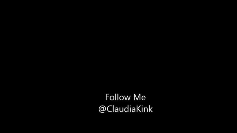 Claudia Kink: 热辣的年轻宝贝的 pvc 戏弄和撸管